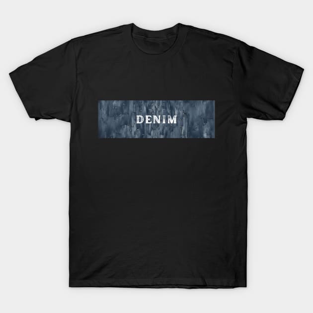 denim pattern T-Shirt by dodolanlaku